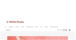 Desktop Screenshot of dunaplaza.hu